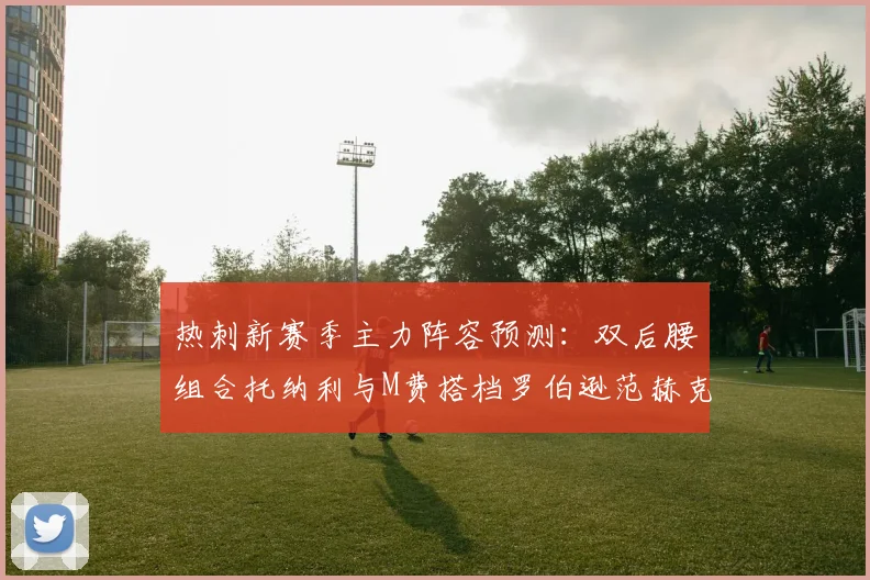 热刺新赛季主力阵容预测：双后腰组合托纳利与M费搭档罗伯逊范赫克加盟